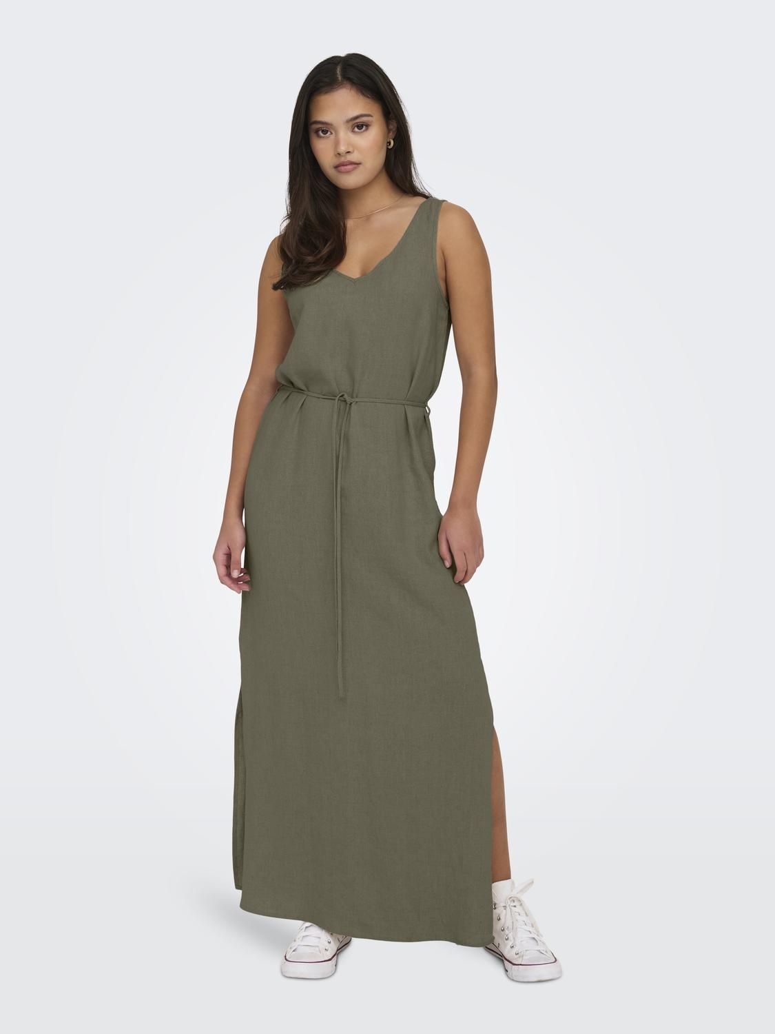JDY linnen jurk maxi kalamata 15317392