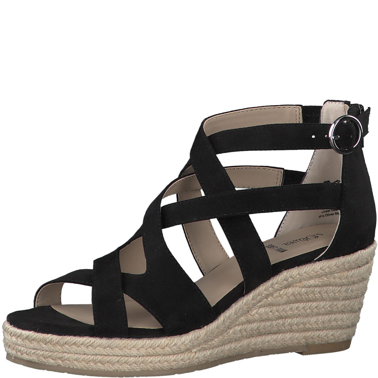 S. Oliver shoes sleehak zwart 5-28324-36 001