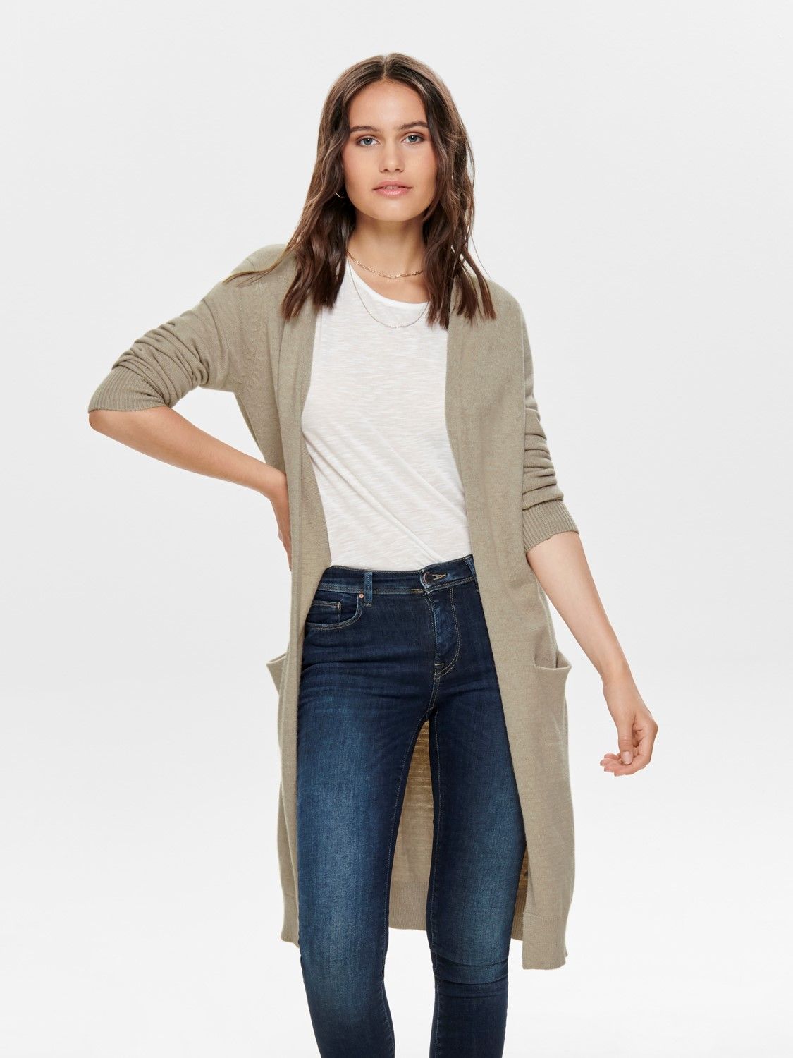Jacqueline de Yong lang beige 15184979