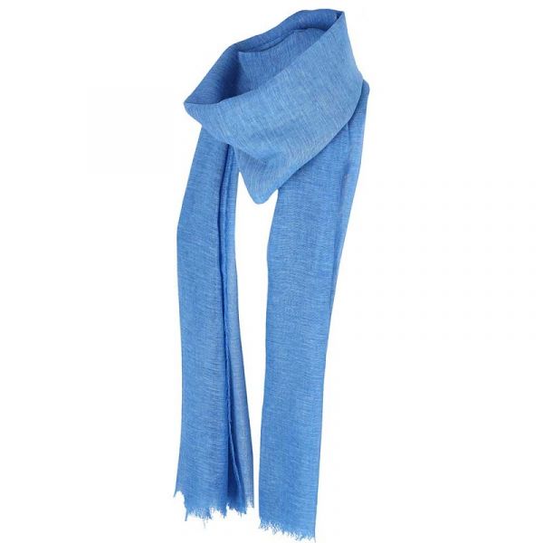 Sarlini lange uni sjaal kobalt 000420-00393-One Size