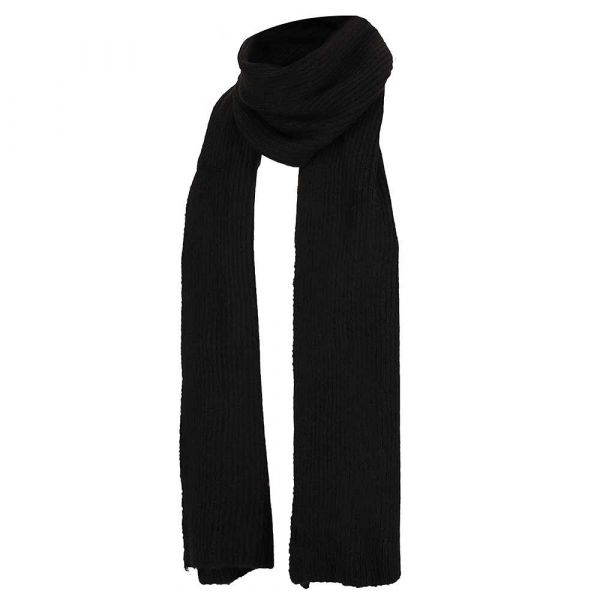 Sarlini gebreide sjaal black 000430-00043-One Size