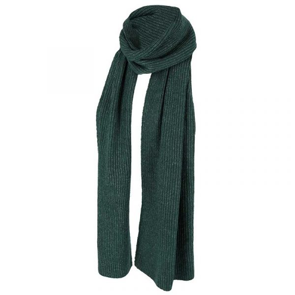 Sarlini gebreide sjaal dark green 000430-00043-One Size