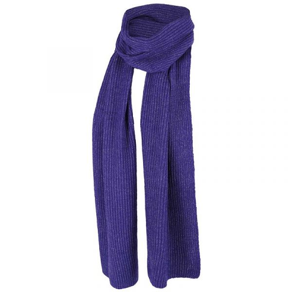 Sarlini gebreide sjaal blue purple 000430-00043-One Size