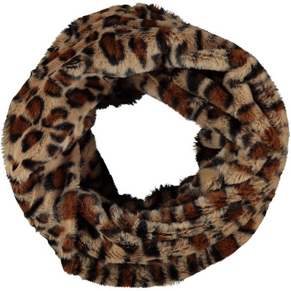 Sarlini ronde sjaal panterprint camel 000430-00044-One Size