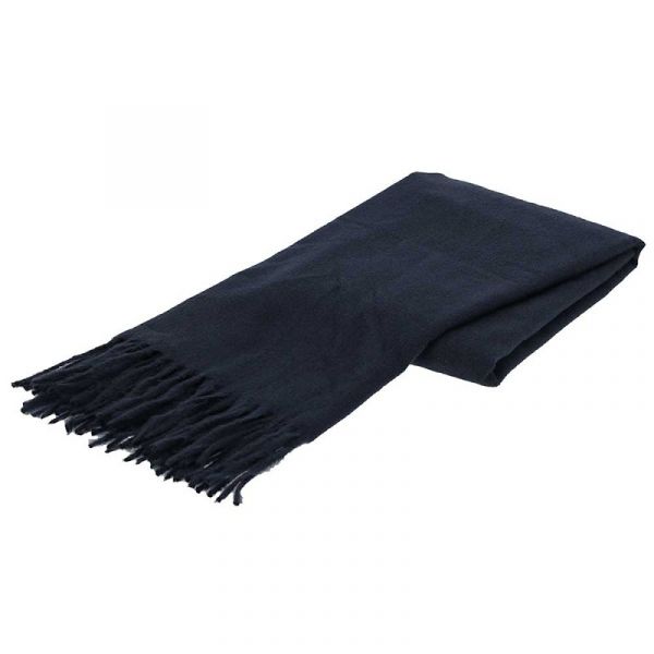 Sarlini zachte sjaal navy 000431-00069-One Size