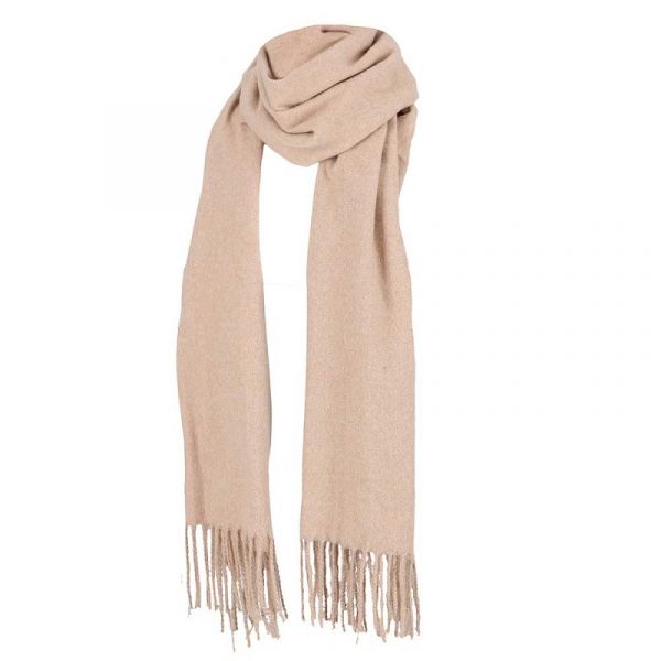 Sarlini zachte sjaal camel melange 000431-00069-One Size