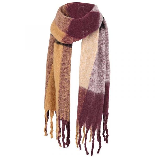 Sarlini wintersjaal burgundy 000431-00078-One Size