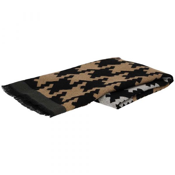 Sarlini print sjaal multi camel 000431-00098-One Size