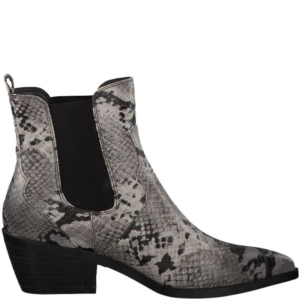 S. Oliver boot grey snake 5-25381-33 203