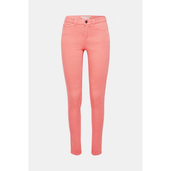 Esprit medium rise skinny coral 019EE1B013 E645