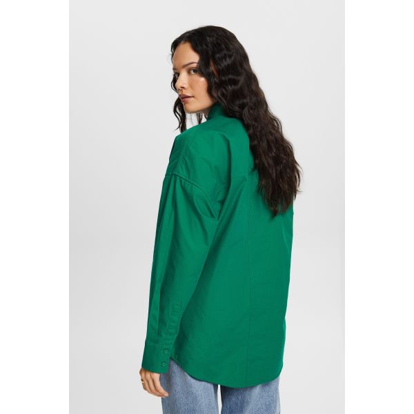 Esprit katoenen blouse dark green 073EE1F310 300