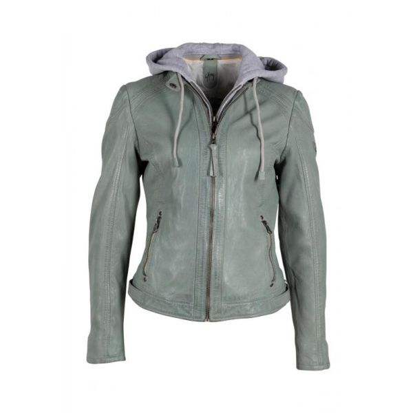 Gipsy leren jack Lasov M0014984 lightmint