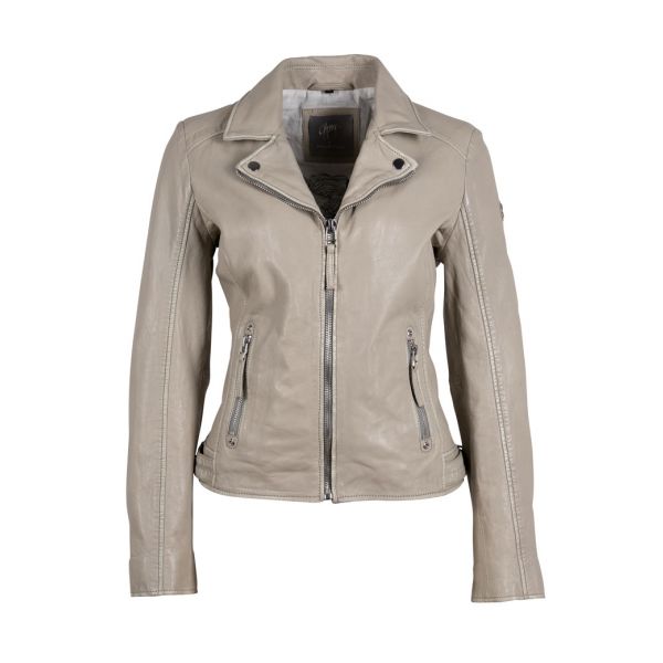 Gipsy leren jack Silver Grey 1101-0532