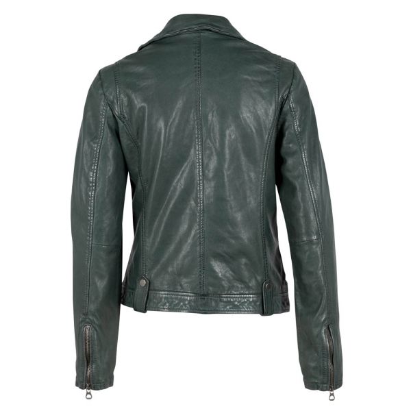 Gipsy leren jack dark green 1101-0608 