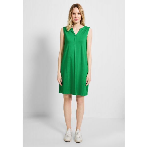 Cecil jersey jurk fresh green 143549 14794