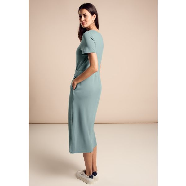 Streeet One jersey jurk seafoam green 144135 15928