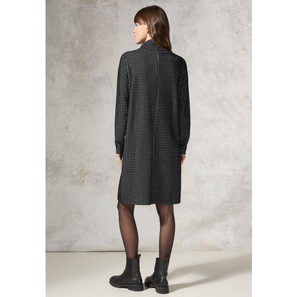 Cecil jersey jurk black 144289 20001