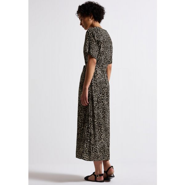Street One animal print jurk black144503 30001