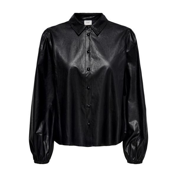 Jacqueline de Yong vegan blouse zwart 15221468
