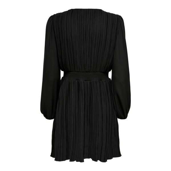 JDY overslag jurk zwart 15242920