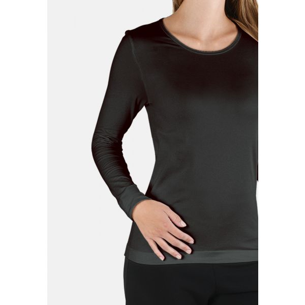 Sisters Point basis shirt lange mouw black Rent-LS