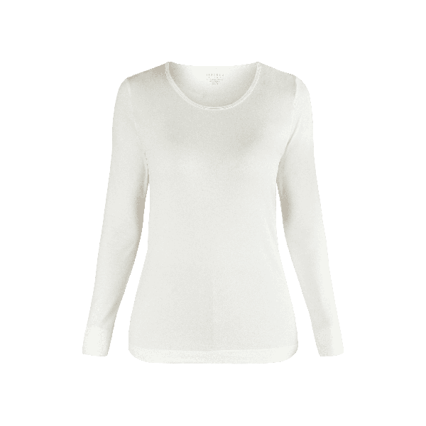 Sisters Point basis shirt lange mouw white Rent-LS