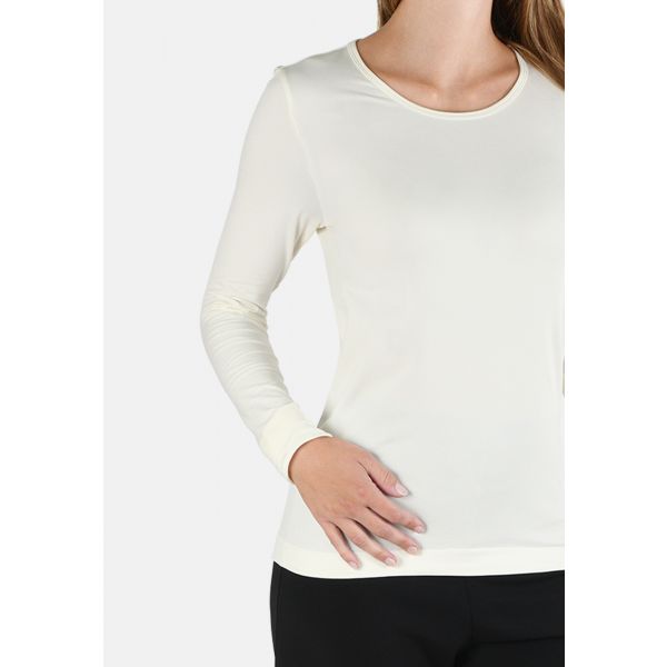 Sisters Point basis shirt lange mouw white Rent-LS