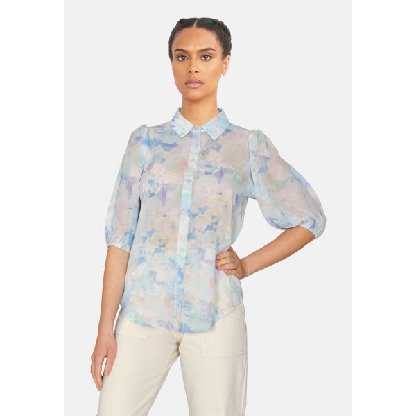 Sisters Point print blouse pastel ELLA-SH33 