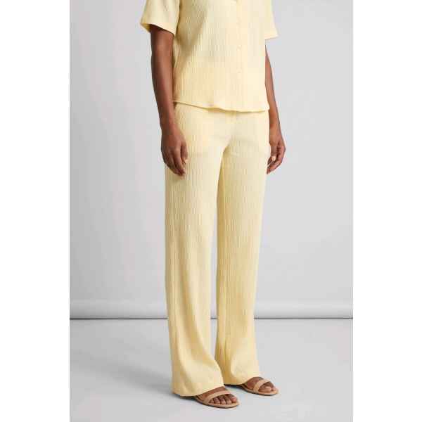Tramontana crinkled broek soft yellow S01-20-101