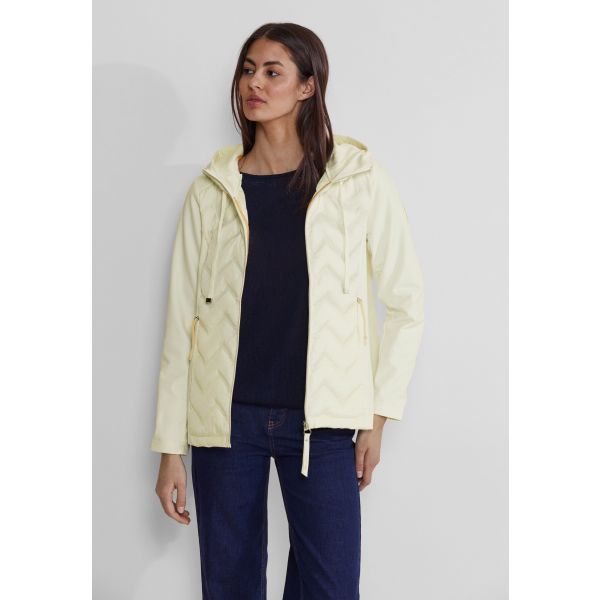 Street One soft shell jas snow cream 201912 14790