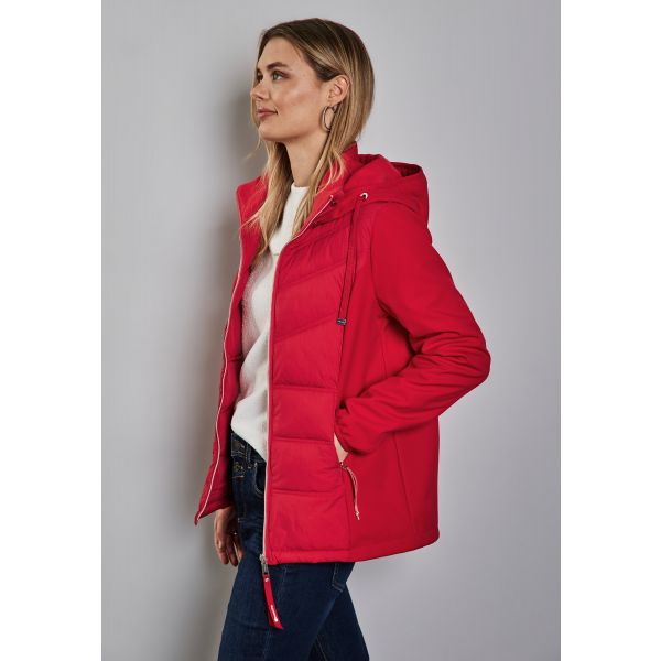 Street One softshell jas strong red 202049 16012