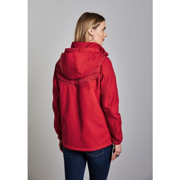 Street One softshell jas strong red 202049 16012