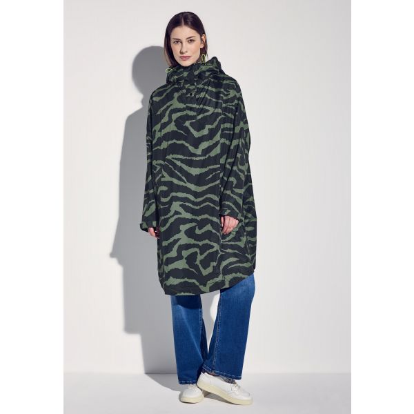 Street One regenponcho zebra 202078 30001-A