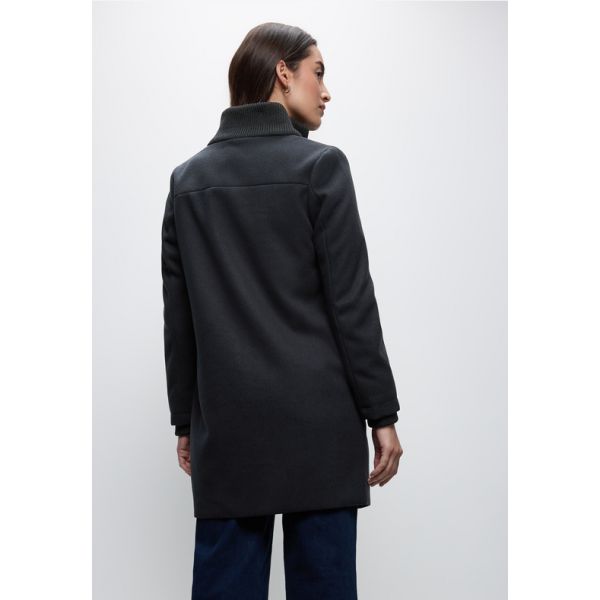 Street One wollook jas obsdian blue 202112 16641
