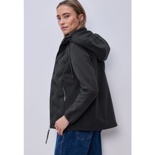 Street One softshell jas skyfall blue 202191 17177