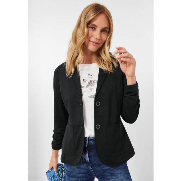 Cecil sweat blazer black 211833 10001