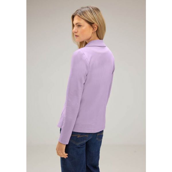 Street One jersey blazer soft lilac 211912 15289