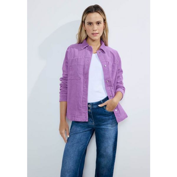 Cecil corduroy blouse sporty lilac 212115 15565