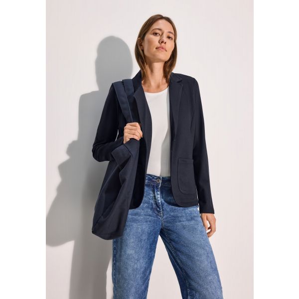 Cecil sweatblazer universal blue 212235 15512