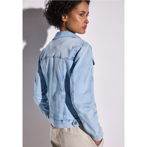 Street One denim jack bleach wash 212419 16573