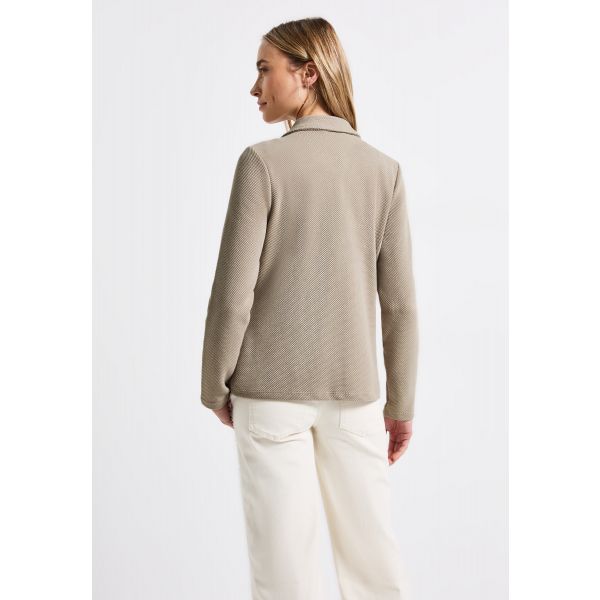 Street One jersey blazer beige 212742 17019
