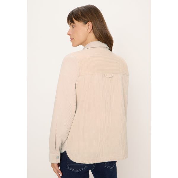 Cecil corduroy blouse oat milk beige 212766 16983