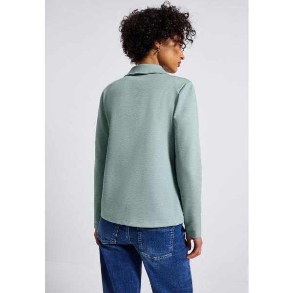 Street One sweatblazer nile blue 212768 16761