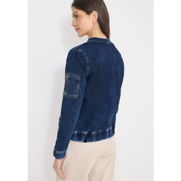 Cecil jogg denim jack mid blue 212930 10235