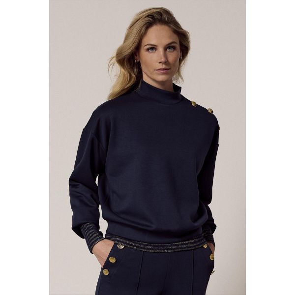 Tramontana sweater midnight C12-18-601