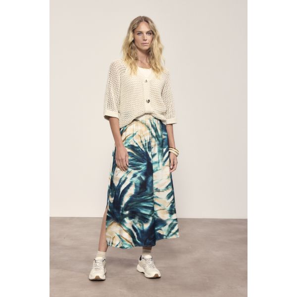 Tramontana lange print rok blues C05-20-201