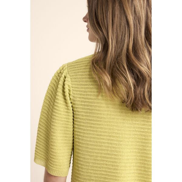 Tramontana v-hals trui celery Y06-19-601