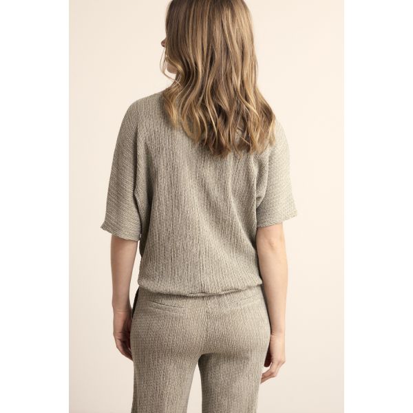 Tramontana crinkle top aloe melange E02-19-401