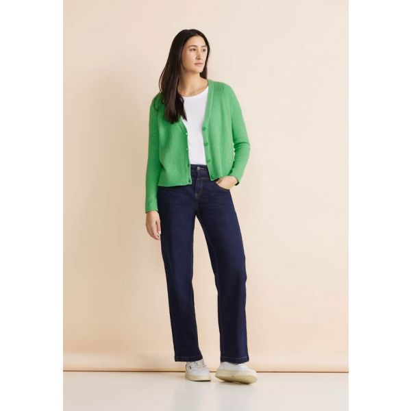 Street One v-hals vest spring green 253747 15380