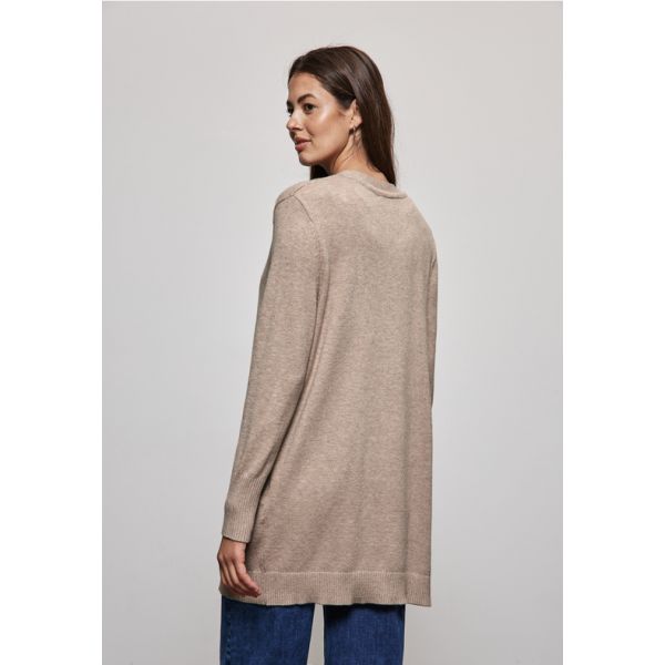 Street One lang vest warm taupe 253788 15805